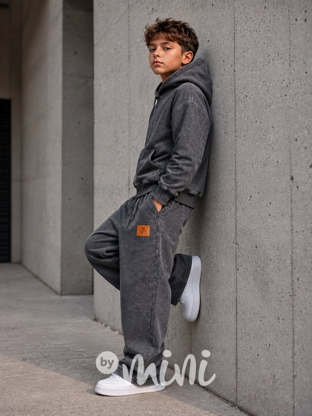 Denim soft cotton souprava