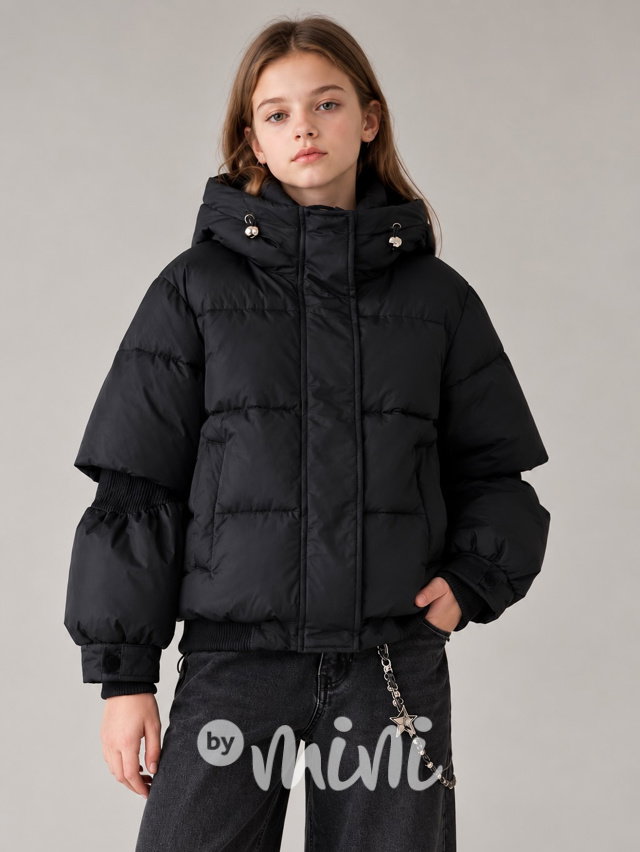 Urban puff bunda černá