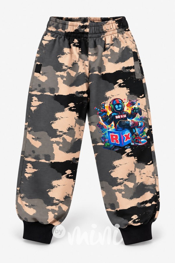 Roblox tepláky beige camo