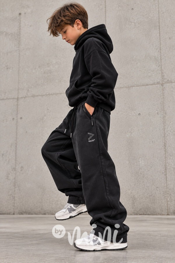 THERMO acid wash baggy tepláky