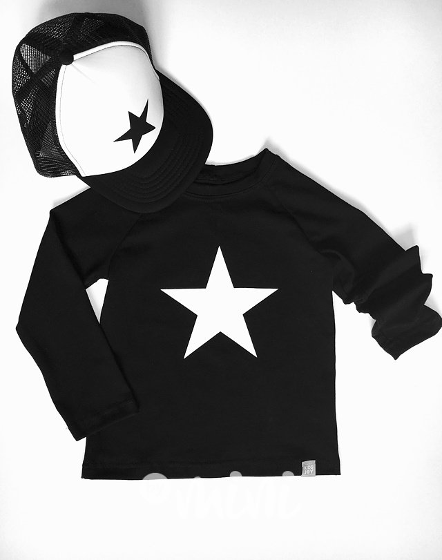 Black STAR triko