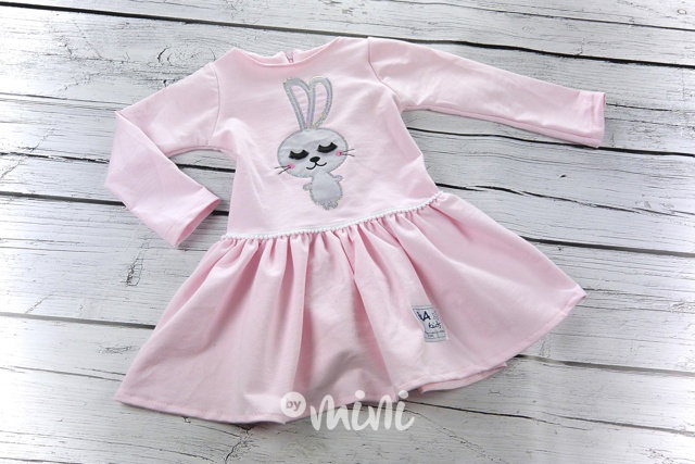 Bunny dress pink