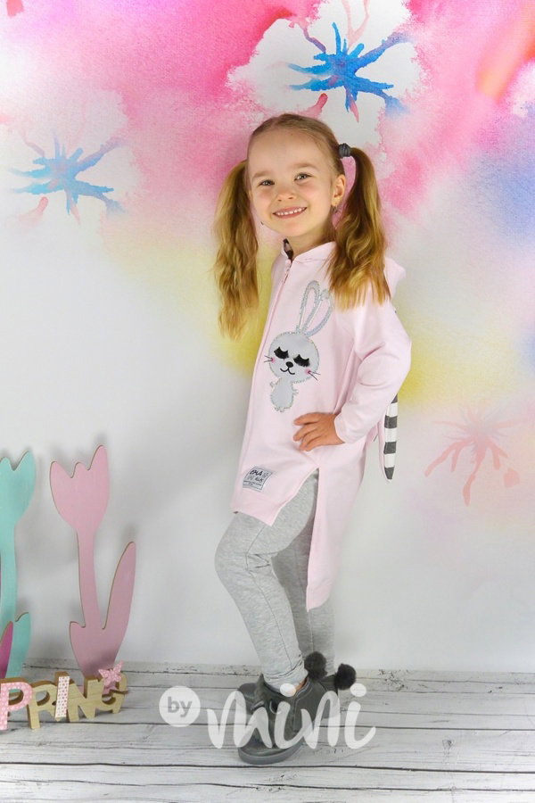 Bunny tunikomikča pink