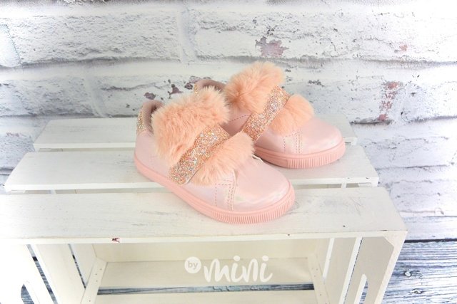 Bunny boty s třpytkami pink