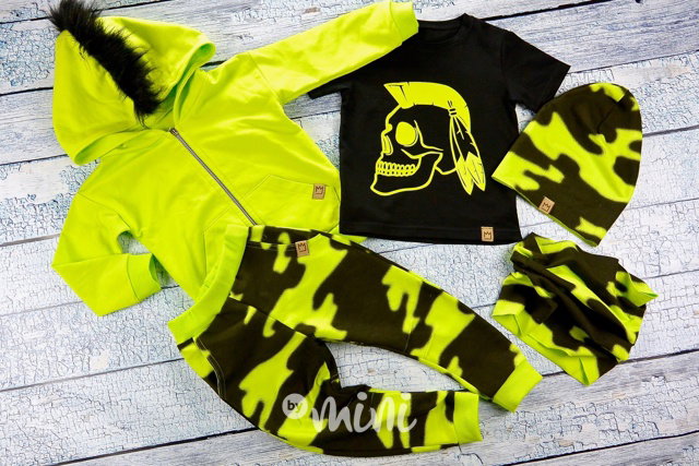 Punk skull triko black