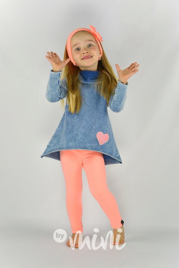 Atypická jeans mikina