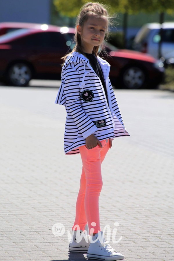 Neon oranž basic slim baggy tepláčky