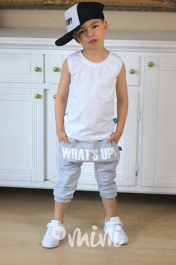 Šedé 3/4ky Whats UP