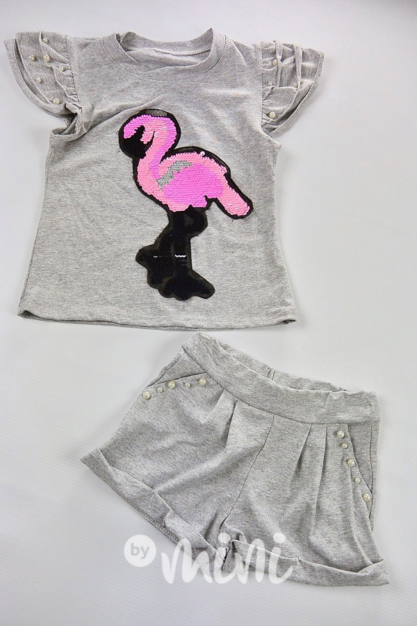 Flamingo summer set grey