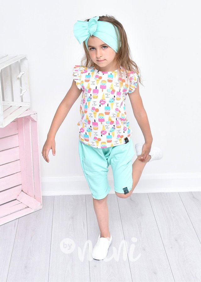 3ks Ice cream komplet mint