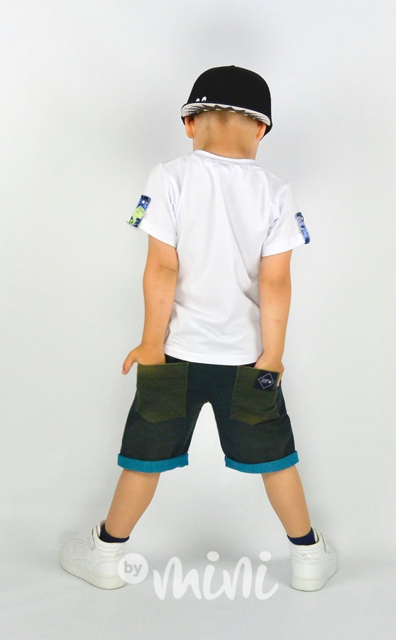 Limited edition - petrol jeans shorts
