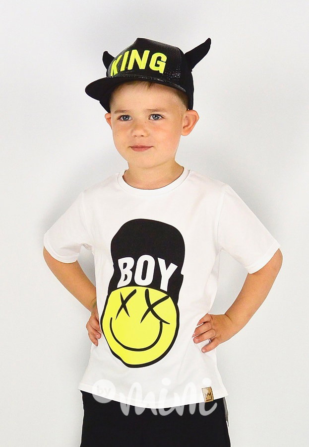 BOY triko bílé