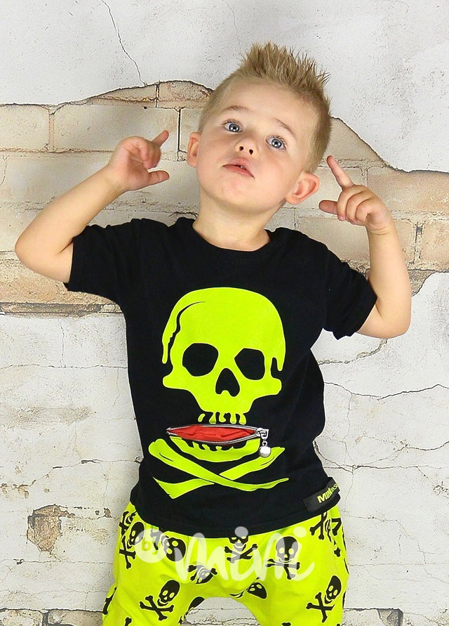 Skull triko se zipem