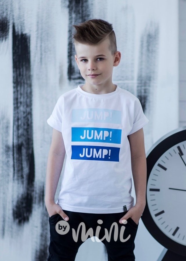 JUMP chlapecké triko blue