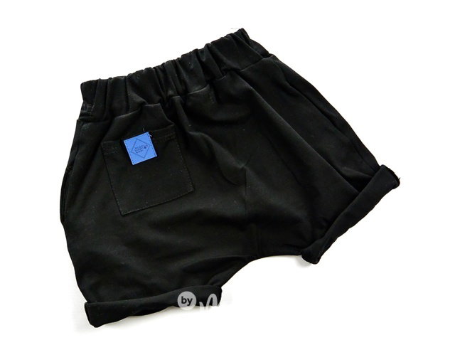 Black baggy shorts