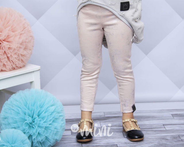 Silver pink legíny