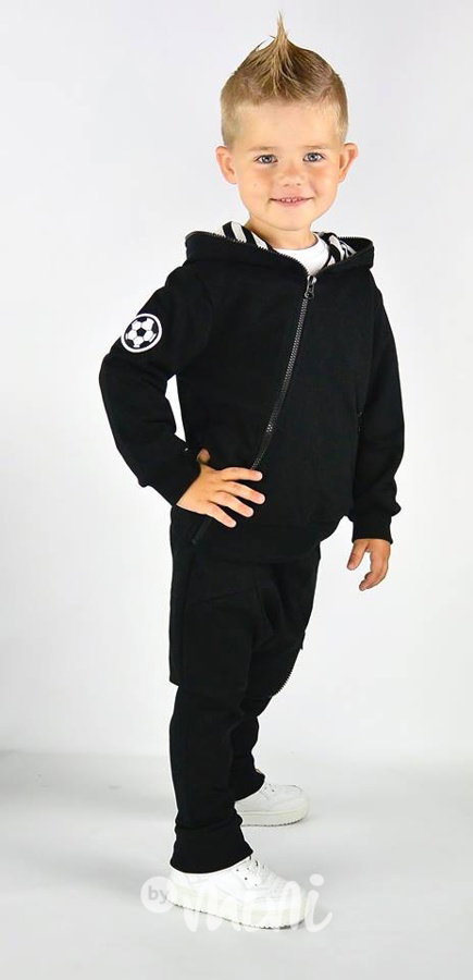 Black football souprava