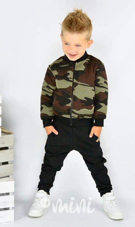 Black basic tepláčky