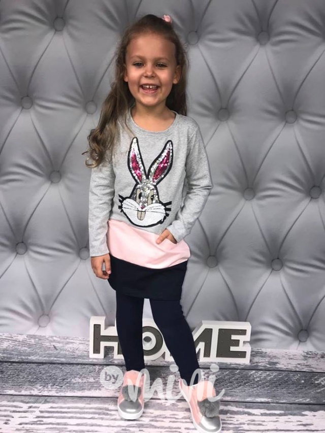 Bunny tunika grey