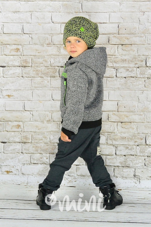 Zimní extra teplá mikina s kožíškem