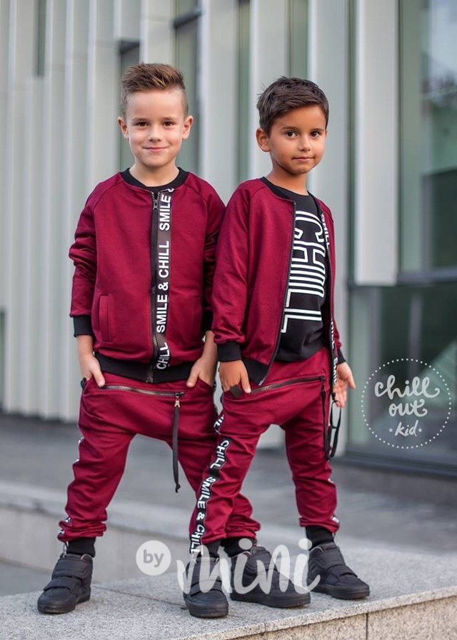 3ks Bordo Smile&Chill souprava
