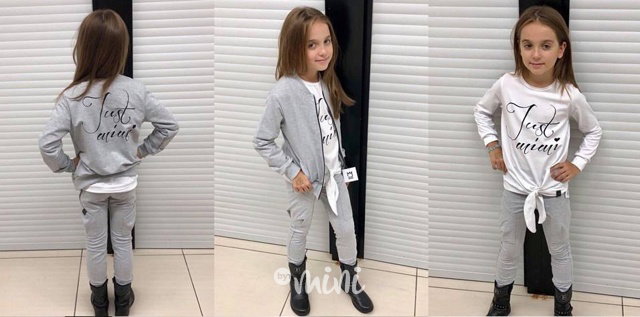 4ks Just MiMi komplet grey
