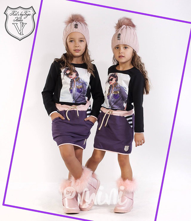Purple šaty