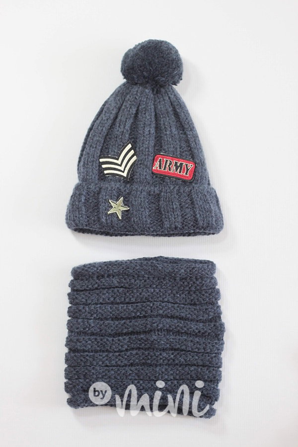 Blue army kulich + nákrčník