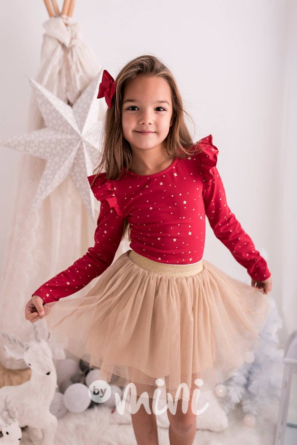 Červené body s hvězdičkami