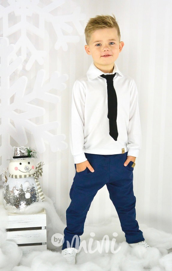 Elegant pants royal blue