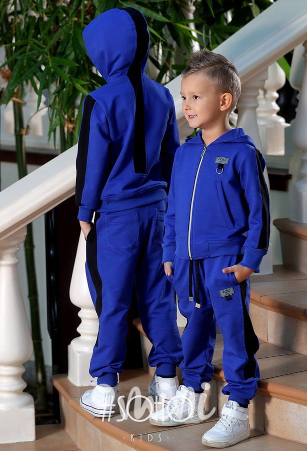 Royal blue tepláková souprava