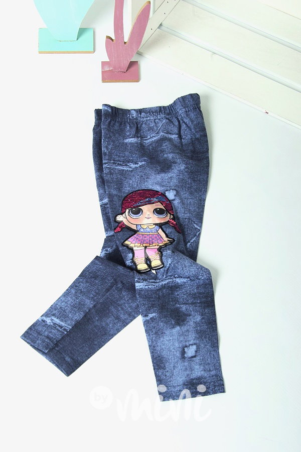 LOL cotton jeans legíny V.