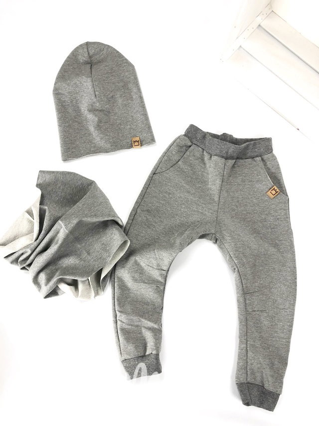 Trojkomplet grey boy