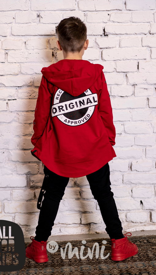 Original prodloužená fashion mikina