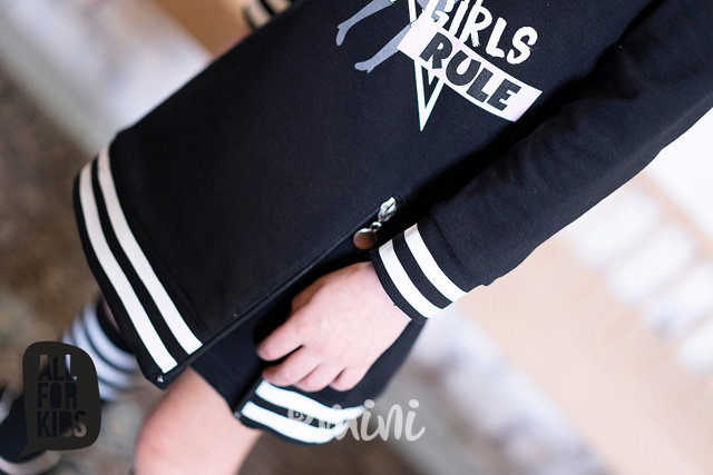 Girls rule šaty černé