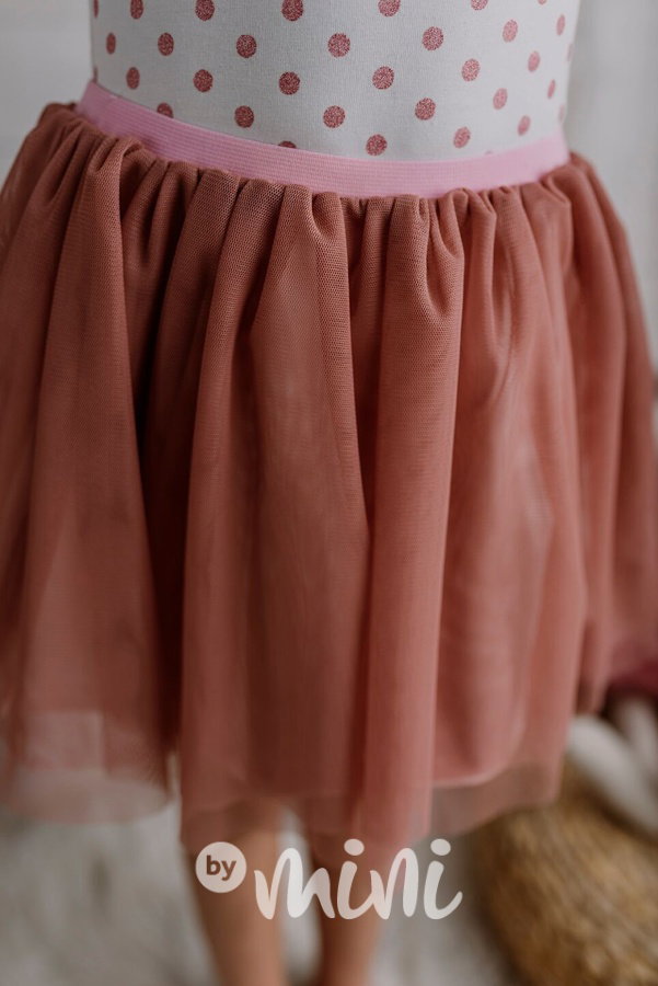 Old pink tutu sukně