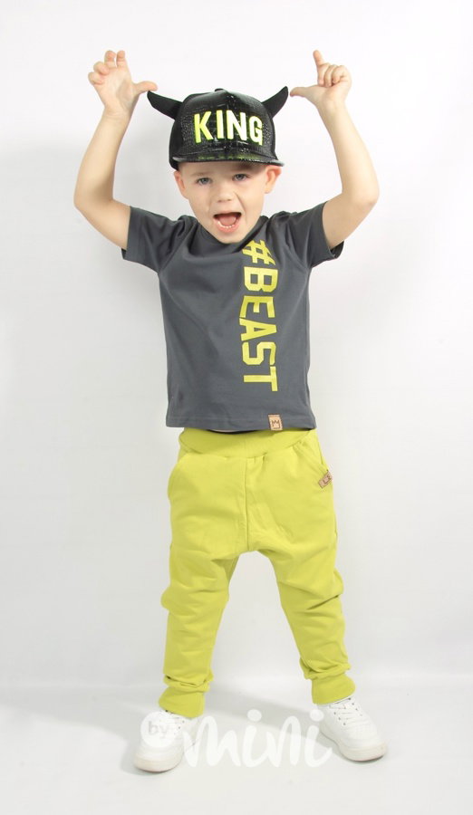 #BEAST lemon baggy tepláčky