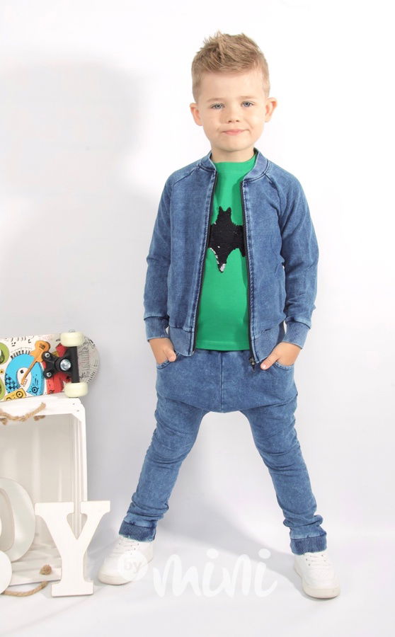 Jeans baggy tepláčky