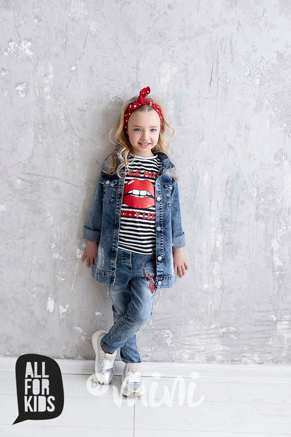 Trendy jeansy heart