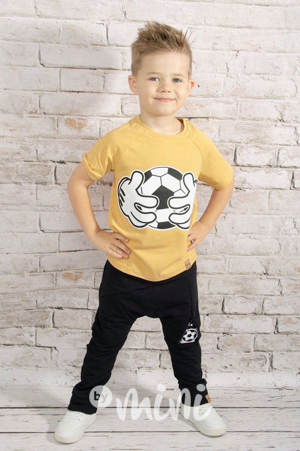 Football triko mustard