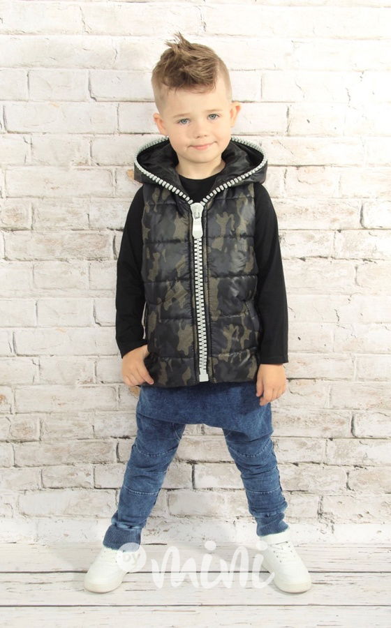 Army vesta s maxi zipem