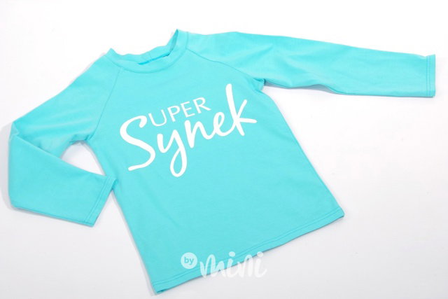 Super synek triko světle modré