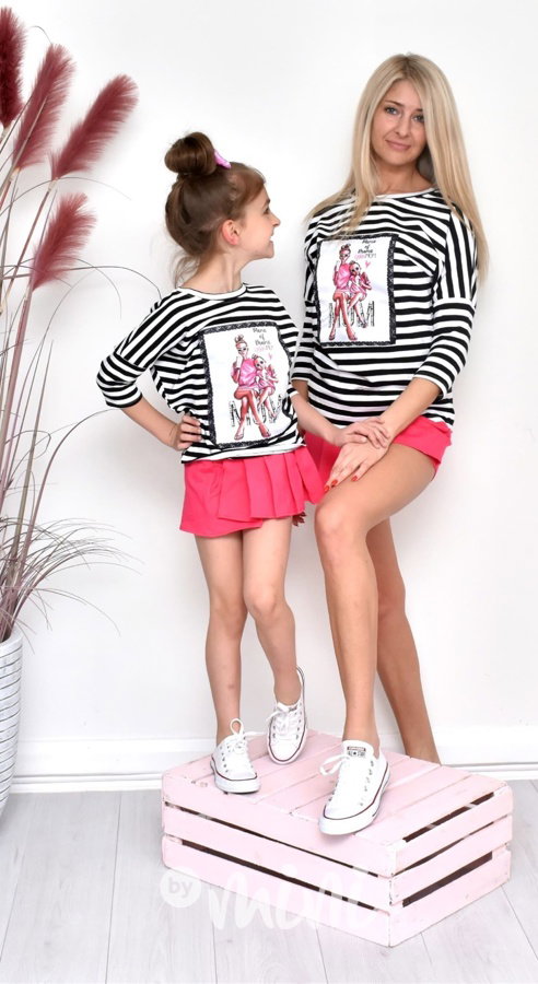 #girlMOM pruhovaná blůzka