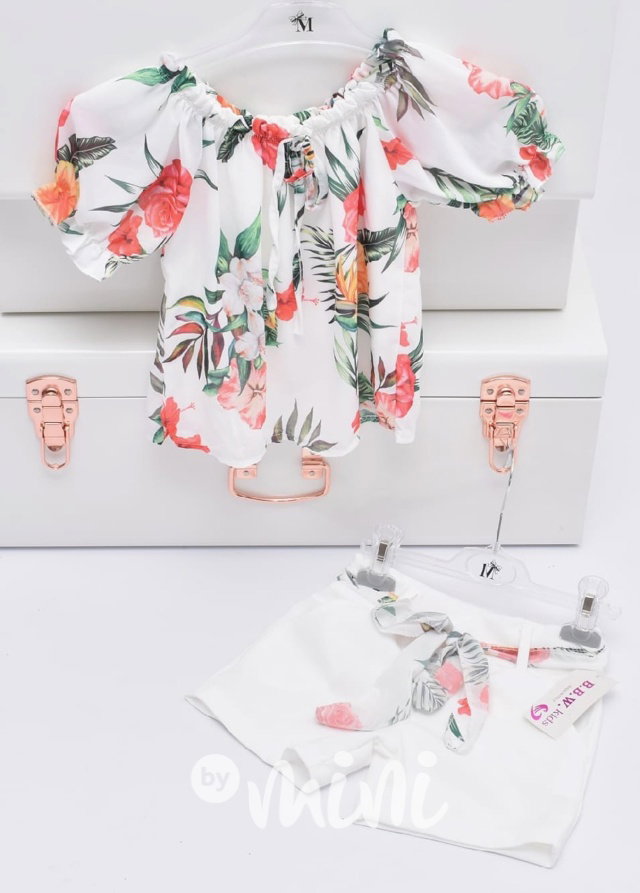 Tropic summer bílý set