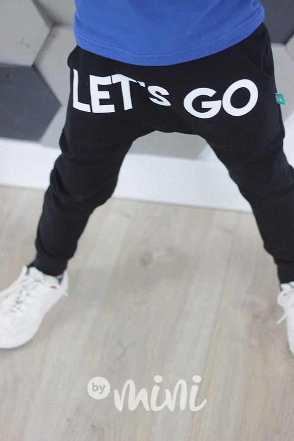 Černé baggy Let's go