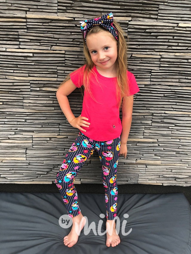 Minnie fresh bavlněné dětské legíny