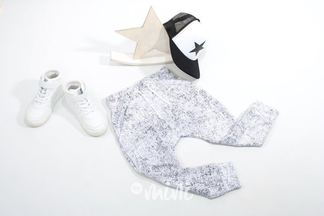 Kosmos baggy tepláky white