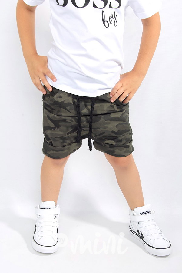 Baggy kraťasy green army