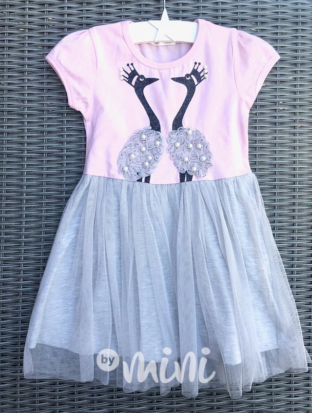 Dětské šaty s tylovou sukní 