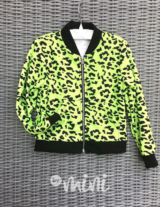 Mikina leopard green